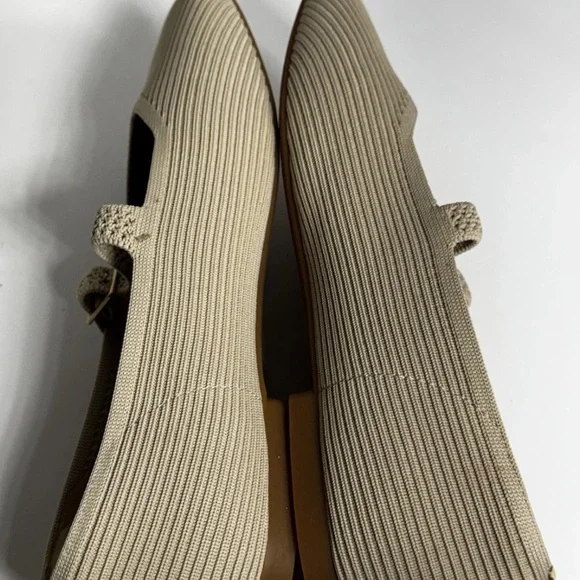 VIVAIA Shoes Womens Sz 9/40 Square-Toe Margot Mary Jane Minimalist Travel Ballet - Picture 6 of 10